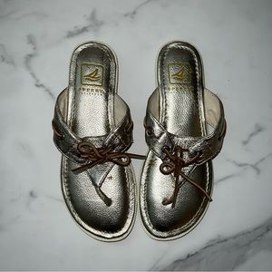 Sperry Top-Sider Gold Sandals